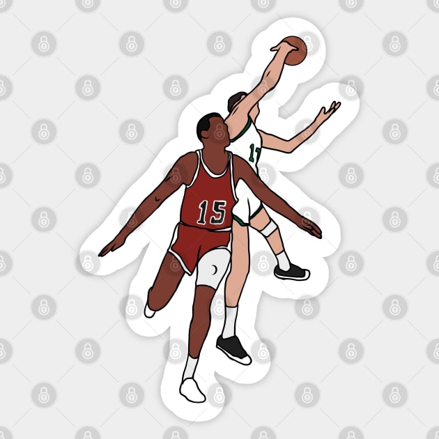 Havlicek Stole The Ball! Sticker by rattraptees